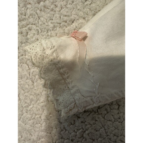 Stunning Antique Baby~Dress~Gown Christening Baptism Flower Girl Embroidery Lace - Picture 5 of 13